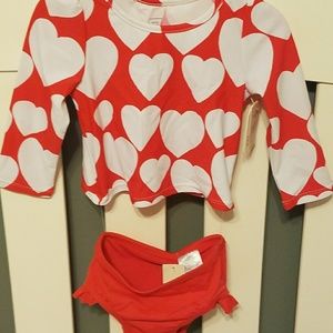 Toddler girl bathing suit